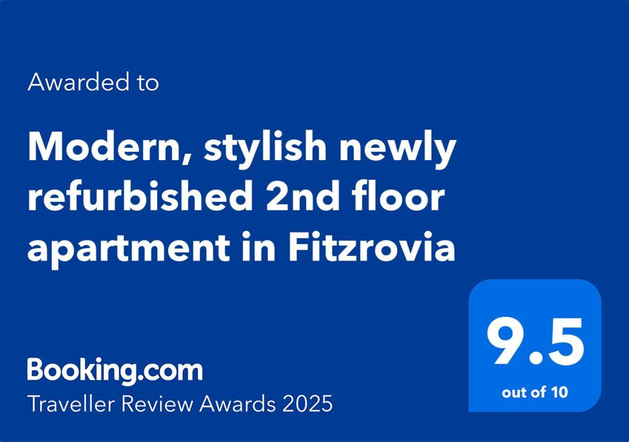 Modern, Stylish Newly Refurbished 2Nd Floor Apartment In Fitzrovia 伦敦 外观 照片